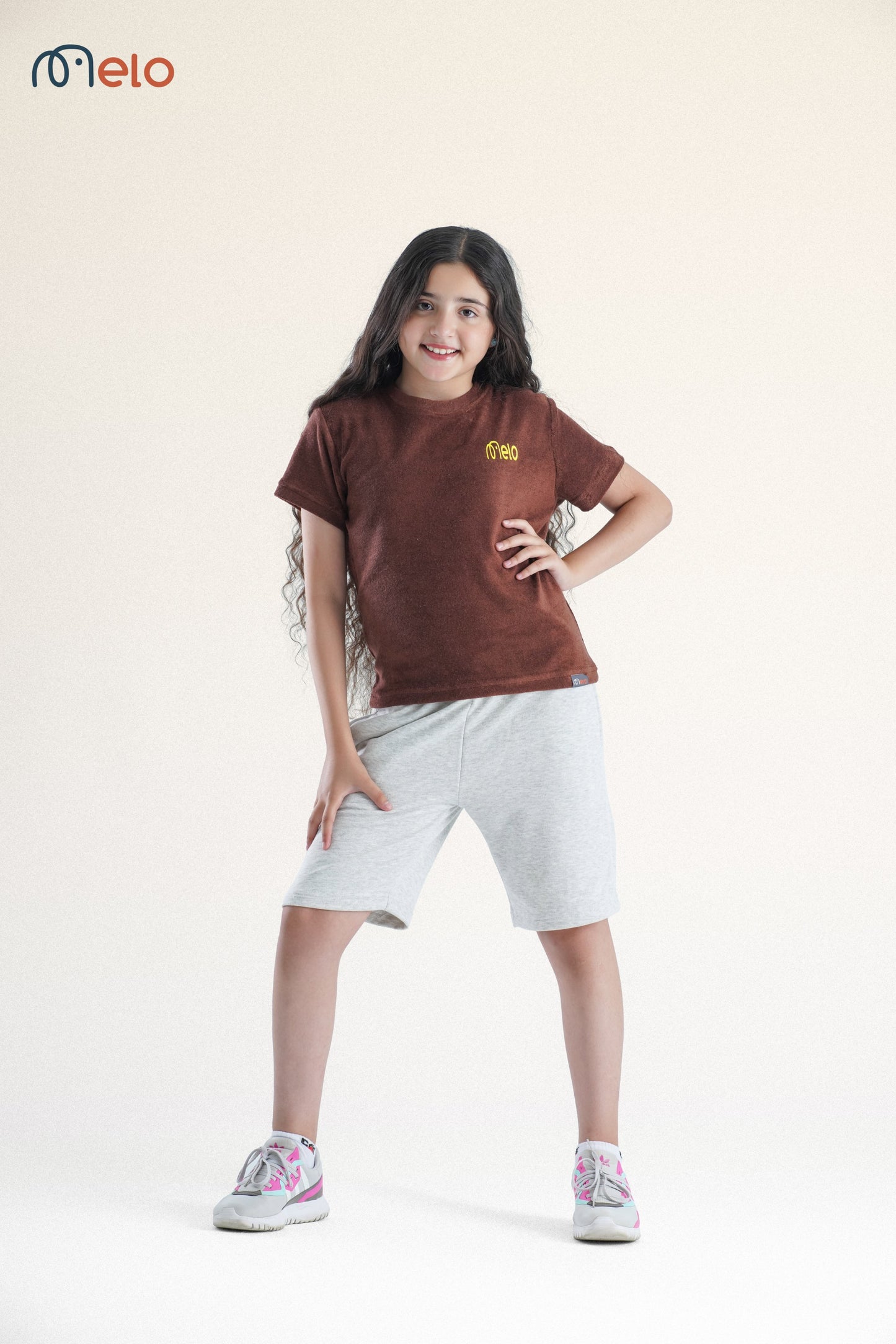 light grey short