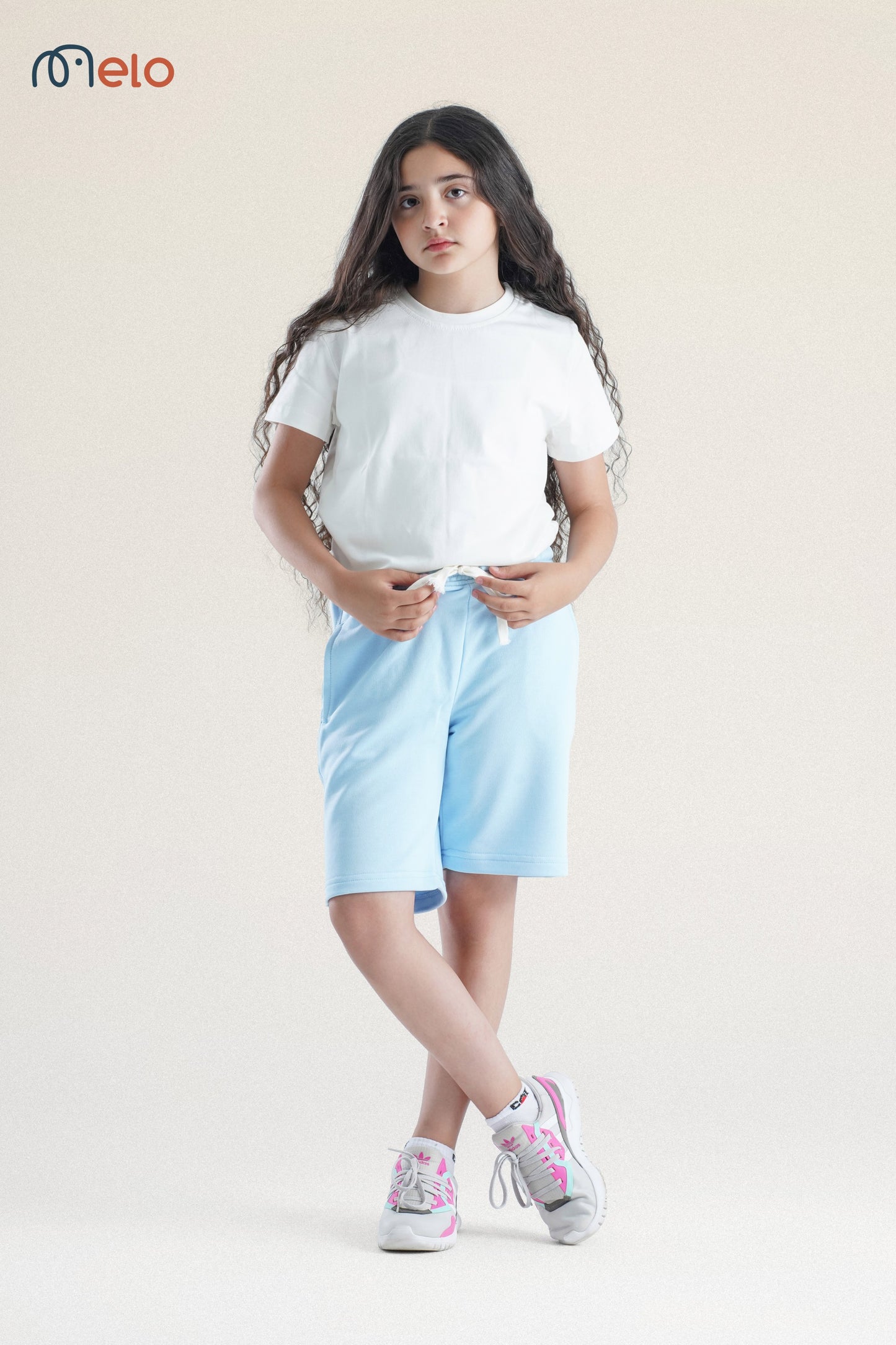 baby blue short