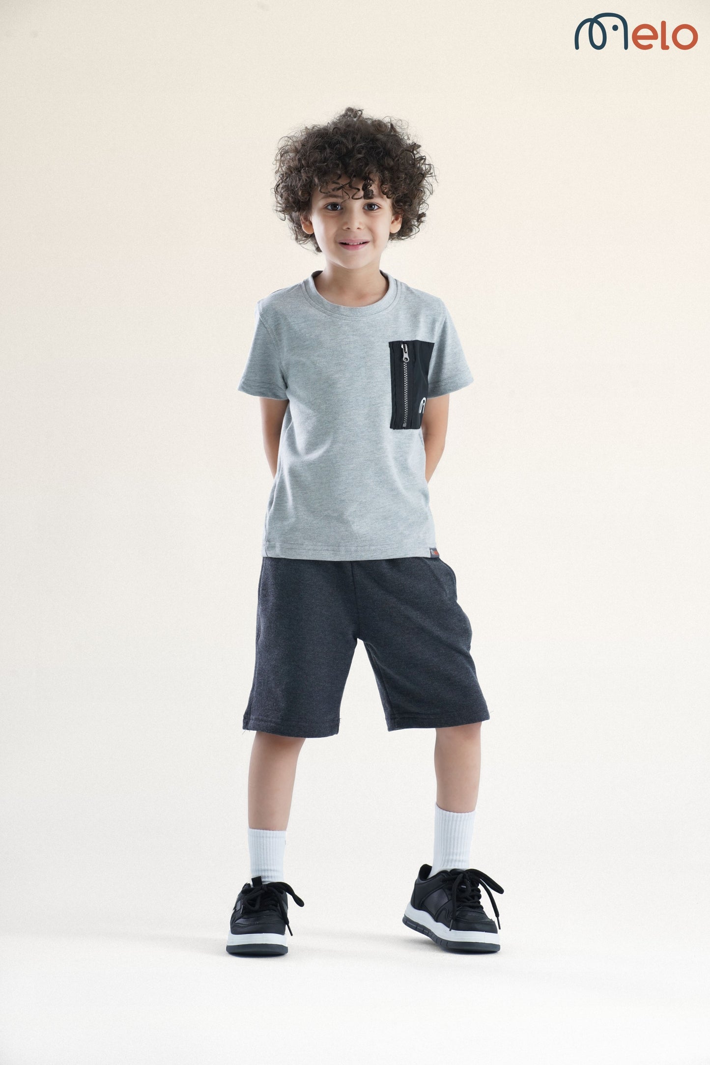 Zip It t-shirt β Ash