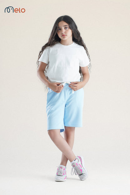 baby blue short