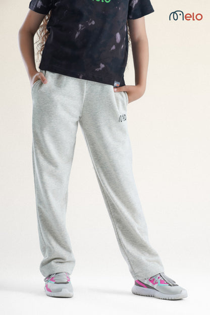 stright Legs Pants – Light Gray