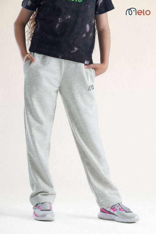 stright Legs Pants – Light Gray
