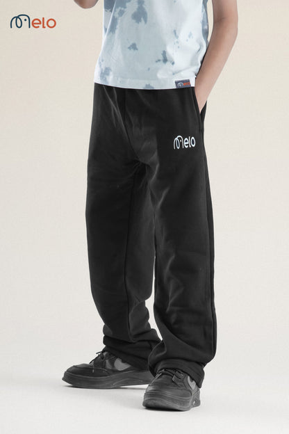 Straight Legs Pants – Black