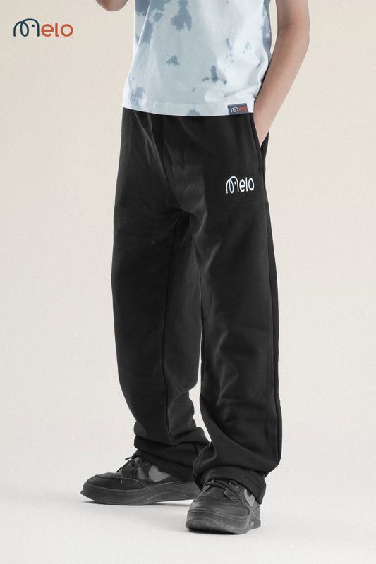 Straight Legs Pants – Black