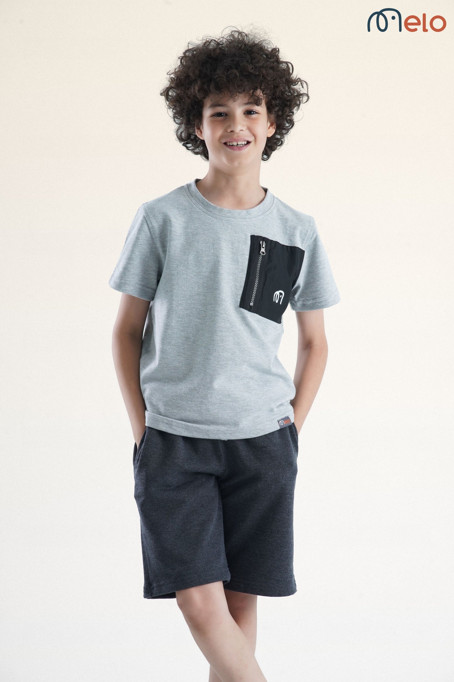 Zip It t-shirt – Ash